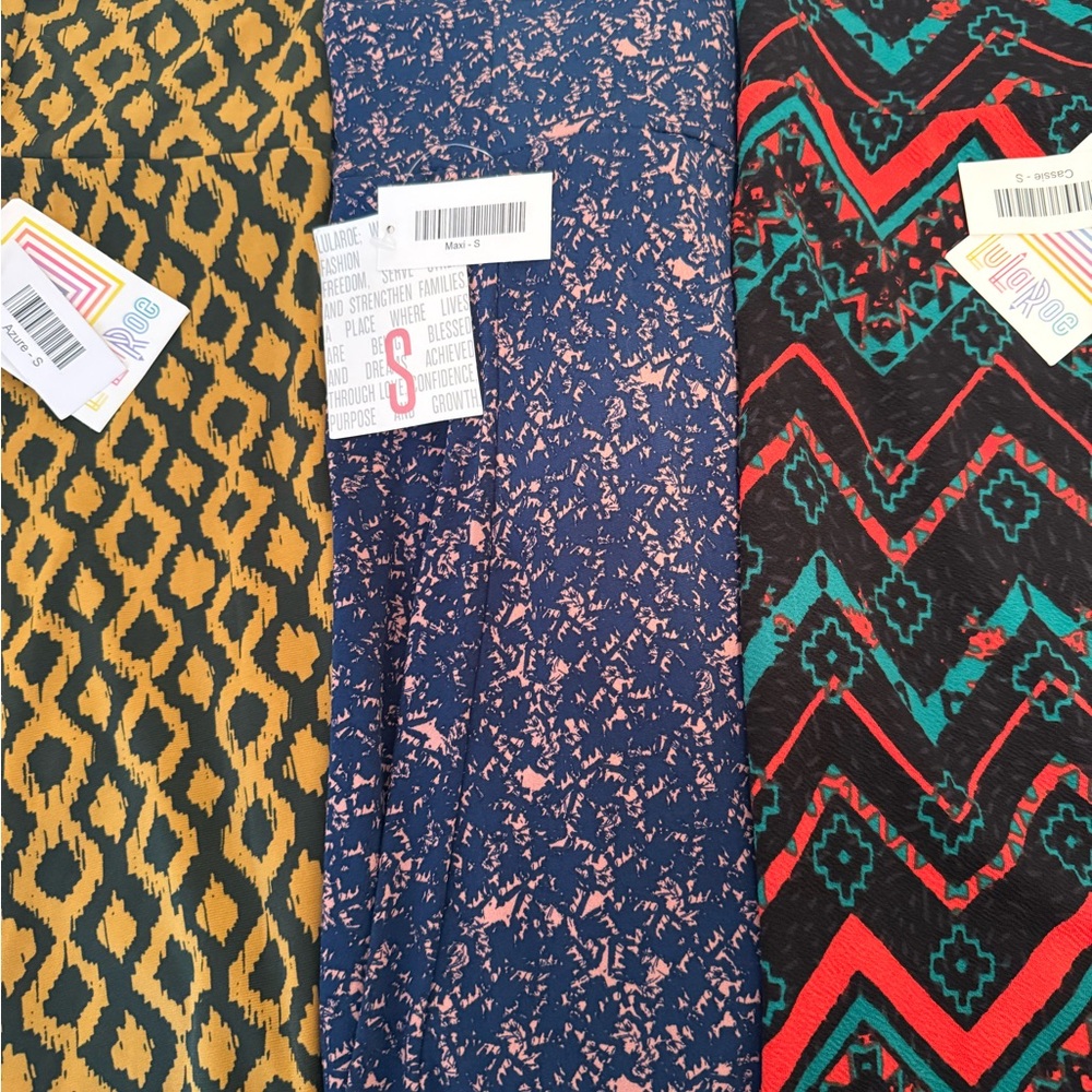 Set of 3 LuLaRoe.  NWT skirts. Size Sm $18